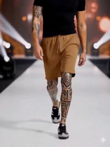 Set of 3 Mens Shorts with 2 Pockets - Casual Stylish and Colorful