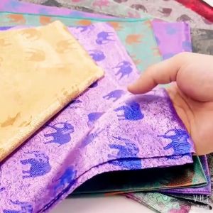 silk scarf ผ้าพันคอไหมผ้าคลุมไหล่ไหมผืนใหญ่ขนาด075*180 ซม.