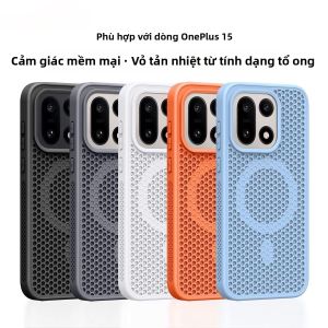 MAKE | Vỏ Điện Thoại Mỏng Thoáng Khí Chống Nóng Hình Tấm ong Từ Tính