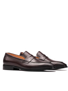 Leather Slip-On Loafers Mens Summer Smoking Shoes Formal Business Counterpane Leather Casual Shoes British Style 36 Small Size