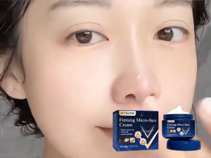 1 pcครีมให้ความชุ่มชื้นแบบยืดหยุ่นยกกระชับผิวหน้ายกกระชับผิวหน้าดูอ่อนเยาว์กระชับผิวหน้า30g