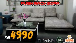 3 Seater L shape ADJUSTABLE BACK REST L-SHAPE SOFA