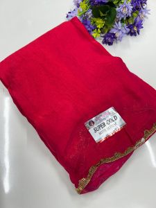 SG Ready Stock - Most Trending Space Silk Sarees- Special Simrishine Two Tone Golden Silk Saree With Rich Handwork Beads Border-Attached Running Blouse - perfect Party Wear Collections7