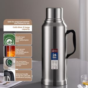 GIANXI | Large Capacity Glass-Insulated Water Bottle