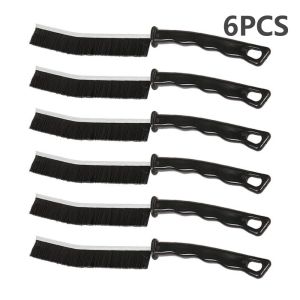 6/2pcs Durable Grout Gap Cleaning Brush Kitchen Toilet Tile Joints Dead Angle Hard Bristle Cleaner Brushes for Shower Floor Line