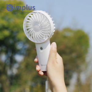 SimplusPink 160g Small Fan Kipas Tangan Handheld Mini Electric Fan Portable 3 gears 400mah Micro-usb Rechargeable fsat charging DFSH010