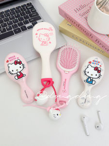 Thảm Khí Nén Kitty Hoạt Hình Dễ Thương Gối Massage Cầm Tay Chống Tĩnh Điện Có Gương Đồ Dùng Vệ Sinh Cá Nhân Di Động