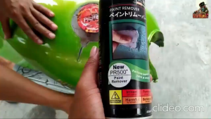 SAMURAI SPRAY PAINT REMOVER SPRAY (PR500) Buang Cat Aerosol Motor Spray Penghilang Calar 黑武士洗漆水