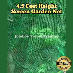 4.5ft Height (5/10meters Length) HIGH QUALITY GARDEN FENCE SCREEN NET GREENHOUSE FARM
