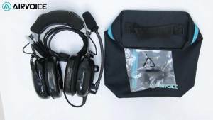 PROMAX Premium PNR Aviation Headset Noise reduction headphone with PJ055 & PJ068 Connectors Flexible Boom Microphone Memory Foam Head Pad & Universal MP3 Audio Port Prohear Headphones - Lazada