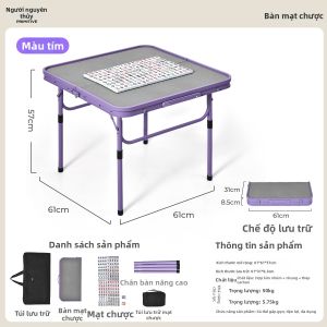 The Primitive | Bàn Mahjong Gấp Di Động Ngoài Trời