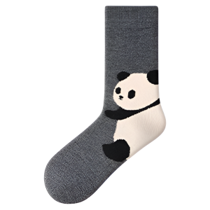 Tất Len Dày Đến Giữa Bắp Chân Cho Nữ Mùa Đông Ấm Áp Thoải Mái Thoáng Khí Tất Dài Thường Ngày Bằng Len