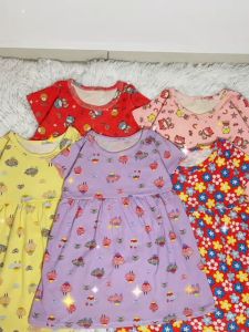 6-10YEARS OLD Frozen Kids Girl Princess Dress Cartoon Summer Mesh Dress | Kids Fashion Outfit READY STOCK