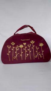 Kitbag Tulip Tupperware // Tas Piknik (zipper bunga es)