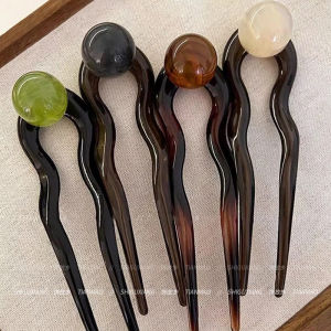 Elegant Retro U-shaped Hairpin Hair Accessory