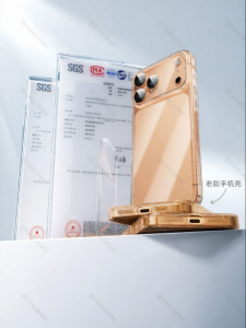 XUANWEI | Universal Fit Ice Crystal Clear Thin Anti-Drop Phone Case