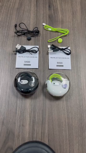 หูฟังบลูทูธ แบบ in-ear IPX5 บลูทูธกันน ้5.4 หูฟังกีฬาไร้สายหูฟัง คุณภาพเสียงสูง M80 ใช้ได้กับ Android Apple Huawei