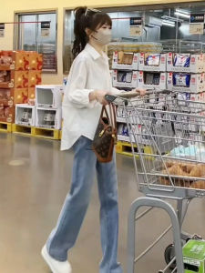 Elegant Luxury Fashionable Age-reducing Womens White Shirt