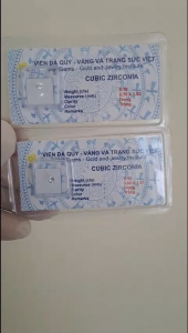 10 Vỉ Đa Gắn Răng Nha Khoa - Vỉ Đá Quý Đế Bằng Và Đế Nhon