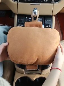 Car Headrest Plush Soft Seat Neck Pillow Adjustable Neck Support Cushion for Maybach class S Benz Traveling