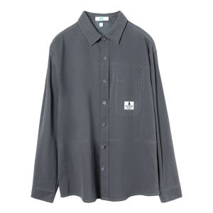 Warrior | Spring and Autumn Heavyweight Pure Cotton Casual Long Sleeve Mens Shirt