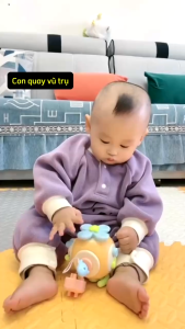 Đồ chơi khối bận rộn cầm tay 6 mặt cho bé trứng bận rộn 6 trong 1 phát triển trí tuệ và khả năng vận động sớm cho trẻ