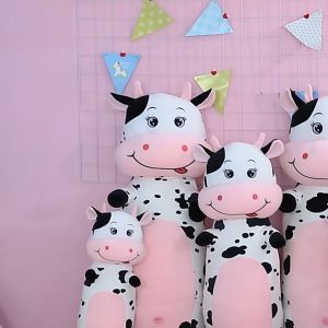 GỐI ÔM BÒ SỮA SIZE LỚN CAO CẤP VẢI MINISO SIÊU MỊN