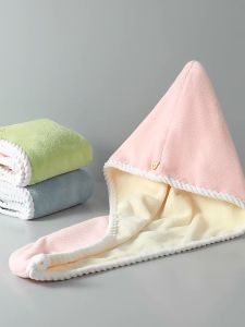 คลุมผมแห้งไว ผ้าเช็ดผม หมวกคลุมผมแห้งเร็ว ผ้าคลุมผมแห้ง