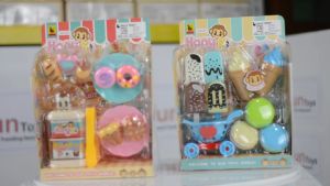 Mainan Anak Playset Makanan Ice Cream Roti  - Rak Troli Supermarket Anak