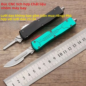 Dụng Cụ Cầm Tay Đa Năng Tiên Tiến Chế Tạo Bằng Máy CNC Chất Liệu Nhôm Hàng Không Cho Lưỡi Dao 23/24 (Không Bao Gồm Lưỡi Dao)
