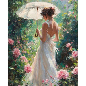 500/1000/1200/2000PCS Jigsaw Puzzle Beautiful Flower Girls Coloring For Adults Great Choice For Relaxation And Family Fun