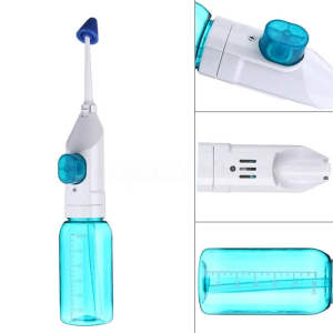 1Pcs High Pressure Oral Irrigator Portable Teeth Clean Water Dental Floss Manual High Pressure Water Toothpick For Household