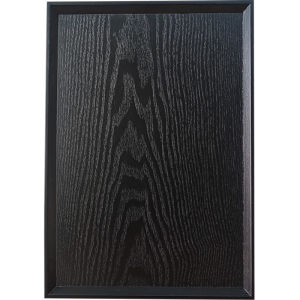 Simple Black Rectangular Wooden Tray Korean Japanese Style Home Hotel Storage Tray Tea Tray Elegant Long Rectangle Shape