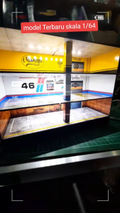 iorama basement parkiran diecast skala 64 kode B11 trafficshop
