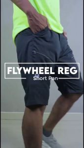 Celana Pendek Quickdry Outdoor Gunung Hikemore Flywheel REG Pria Wanita