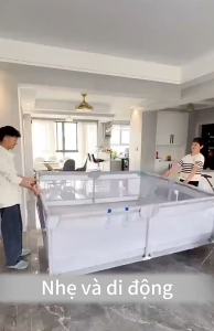 Quây Bóng Cho BéSân chơi trong nhà Nhà banh cho bé khung inox chữ nhật cao cấpđảm bảo an toànDễ Dàng Tháo Lắp