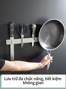 Giá đỡ dao từ tính MEIDOO được làm từ thép không gỉ 304 có lực từ mạnh có thể hút cả những sản phẩm chứa sắt.
