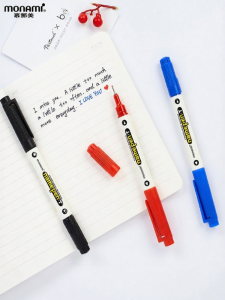 Monami | Quick Drying Dual Tip Marking Pen 3 Colors