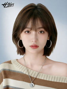 H.GIRL | Chemotherapy Specialized Full Wig Natural Human Hair Seamless Design