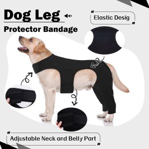 Dog leg rehabilitation suit pet cover to prevent licking wound elbow protection dog rehabilitation instead of sprain nursing