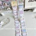 Cartoon Cute Pull-out Puppy Tearable Sticky Minimalist Post-It Notes Message Note Sticker Paper. 