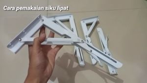 SIKU RAK LIPAT TEBAL MERK CAB 10 INCH DAN 12 INCH (HARGA PER 2 PCS)