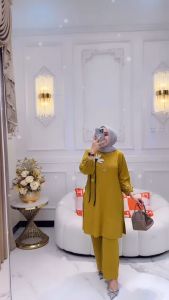 Desain Stelan Wanita Muslim Terbaru & Termurah Bisa COD