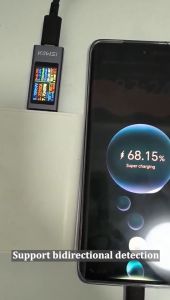 VOKTTA KWS-2303C Color Screen Digital Display Type-C Voltage and Current Power Meter DC4-30V