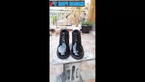 Sepatu PDH tali resleting sepatu dinas polri tni satpam dishub