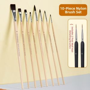 Sunpretty | Oil Painting and Digital Oil Specialized Brush Set Watercolor Brush