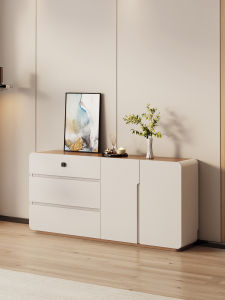 YANGYING | Slim Fingerprint Lock Wooden Storage Chest 30cm