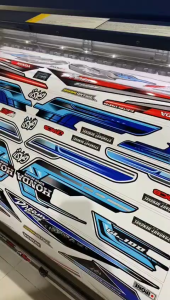 STRIPING VARIASI HONDA ASTREA GRAND BULUS SABIT GRAFIS SIMPLE RACING K140