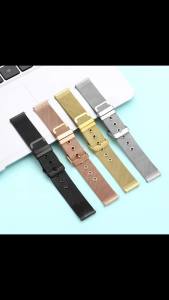 0.4mm Milanese Mesh Loop Stainless Steel Watch Band Quick Release 18mm 20mm 22mm Men Women Universal Bracelets for DW for Omega