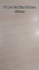 50PCS DIRT BIKE OFF ROAD MOTORBIKE fans Vinyl Decal graffiti STICKERS bomb for laptop fridge luggage & etc